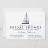 Invitation Love Sets | Fête des mariées thématique marine (Devant)