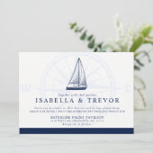 Invitation Love Sets | Mariage thématique nautique (Debout devant)