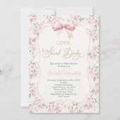 Invitation Love Shack Baby Shower Girl (Devant)