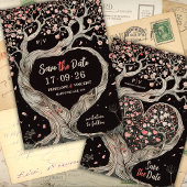 Invitation Love Tree Wedding Enregistrer la date