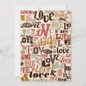 Invitation Love Words (Dos)