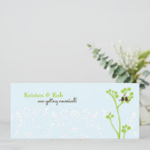 Invitation Lovebirds (Bleu Poudre) (Debout devant)