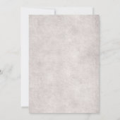 Invitation Lovebirds & Cherry Blossom Vintage Floral Mariage (Dos)