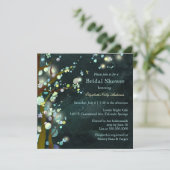 Invitation Lovely Night Elf Forest Fête des mariées (Debout devant)