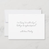 Invitation Lovely Romantic Will You Be My Bridesmaid Proposal (Dos)
