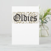 Invitation Lowrider Rim Oldies Old School Lowrider (Debout devant)