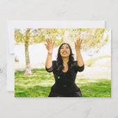 Invitation LPN photo graduation pinning partie tableau rouge (Dos)