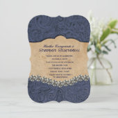 Invitation L'Sweet sixteen de la fille-fille Rhinestone (Debout devant)