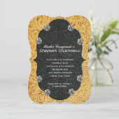 Invitation L'Sweet sixteen de la fille-fille Rhinestone (Debout devant)