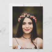 Invitation Luau de Remise de Diplôme Tropicale aux (Dos)