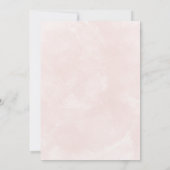 Invitation Luau Hawaii fête d'engagement floral tropical (Dos)