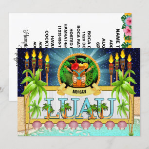 Invitation LUAU - Voir au verso