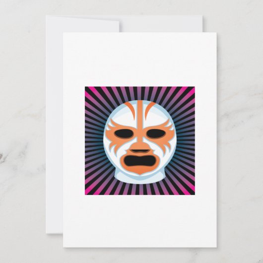 Invitation Lucha Libre 2 (Devant)