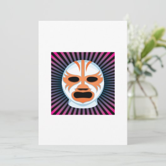 Invitation Lucha Libre 2 (Debout devant)