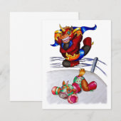 Invitation Luchadores (Devant / Derrière)