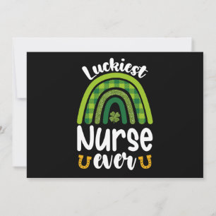 Invitation Luckiest Nurse Ever St Patrick's Day