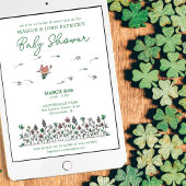 Invitation Lucky Bird Baby shower