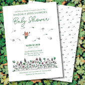 Invitation Lucky Bird Baby shower