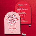 Invitation Lucky en amour Bachelorette Party<br><div class="desc">Célébrez avec une chance en amour la fête de bachelorette avec cette invitation personnalisée. Parfait pour une soirée de bachelorette à Vegas,  ce design allie éclat et charme pour donner le ton à un événement inoubliable. Customisez-le pour rendre la célébration de la future mariée spéciale !</div>