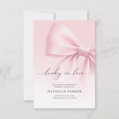Invitation Lucky in Love Elegant Script Bachelorette Weekend  (Devant)