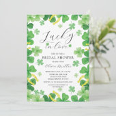 Invitation Lucky In Love Fête des mariées (Debout devant)