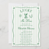 Invitation Lucky In Love St Patrick's Day Bridal Shower (Devant)