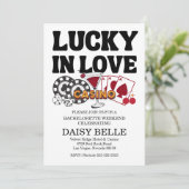 Invitation Lucky In Love Vegas Bachelorette (Debout devant)