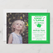 Invitation Lucky Little Birthday (Devant)