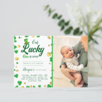 Lucky Little One - Baby shower de la fête de la Sa