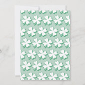 Invitation Lucky Little Shamrock Baby shower (Dos)