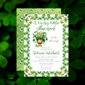 Invitation Lucky Little Shamrock St. Patrick's Baby shower