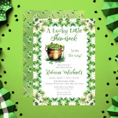 Invitation Lucky Little Shamrock St. Patrick's Baby shower