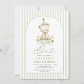 Invitation Lucky One 1st Birthday (Devant)