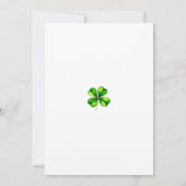 Invitation Lucky One Birthday, Shamrock Birthday Invite (Dos)
