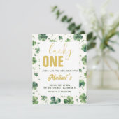 Invitation Lucky One | Saint-Patrick 1er Anniversaire (Debout devant)