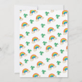 Invitation Lucky One St Patrick's Boy 1er anniversaire Invita (Dos)