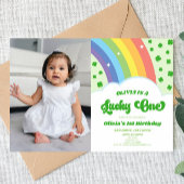 Invitation Lucky One St. Patrick's Day 1er Anniversaire