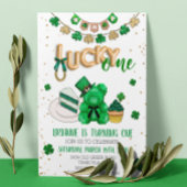 Invitation Lucky One St. Patrick's day Birthday Baby Party