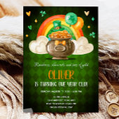 Invitation Lucky One St. Patrick's Day Boy Premier anniversai