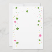 Invitation Lucky One St. Patrick's Day Girl First Birthday (Dos)