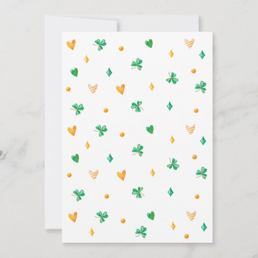 Invitation Lucky One St. Patrick's Day Girl First Birthday (Dos)