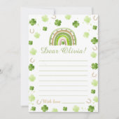 Invitation Lucky One Time Capsule Birthday Card (Devant)