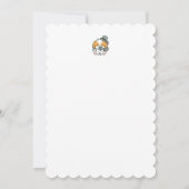 Invitation Lucky Pup with Clover - St. Patrick's Day Cadeau (Dos)