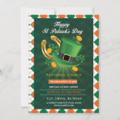 Invitation Lucky St. Patrick's Day Party (Devant)