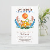Invitation Lughnasadh fête de la première récolte (Debout devant)