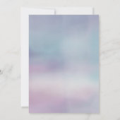 Invitation Lui ou elle Pink Blue Citrouille Genre Révélation (Dos)