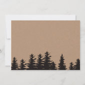 Invitation Lumberjack Boy Premier anniversaire Red Flannel Ph (Dos)