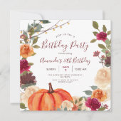 Invitation Lumière de chaîne de Boho Party pour 30e anniversa (Devant)