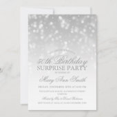 Invitation Lumière sur les étincelles de Bokeh Bokeh, 50e ann (Devant)