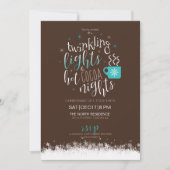 Invitation Lumières à allumer Hot Cocaca Nights ID593 (Devant)